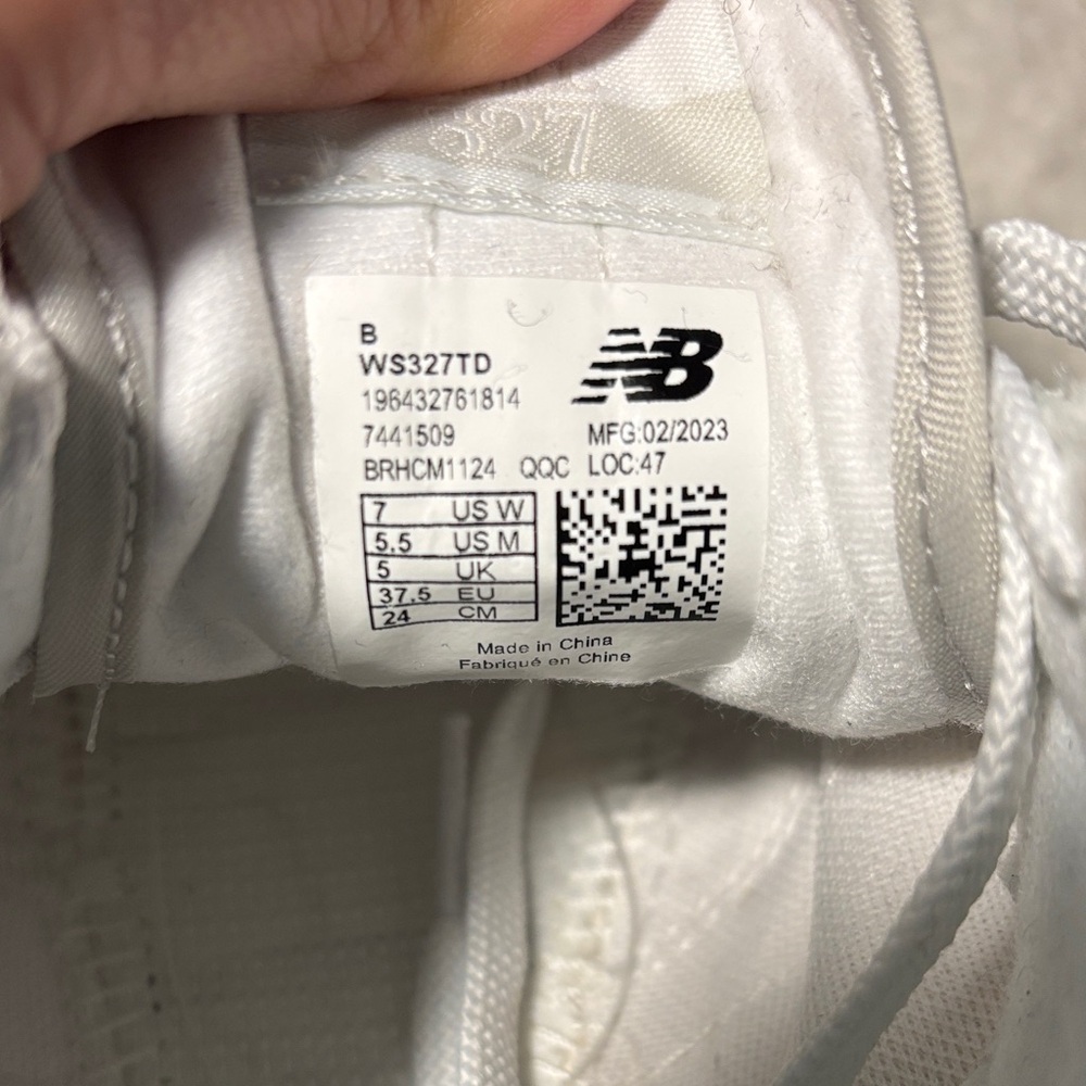 New balance 327 white and grey - Picture 5 of 5